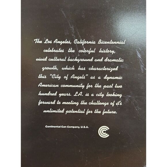 TIN LOS ANGELES COLLECTIBLE DECOR #A23 - Picture 4 of 5